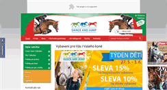 Desktop Screenshot of danceandjump.cz